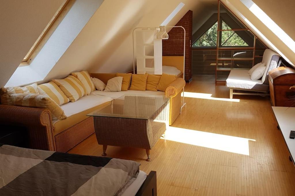 Dachwohnung Mit Wasserblick Und Eigenem Bootssteg Берлин Екстериор снимка