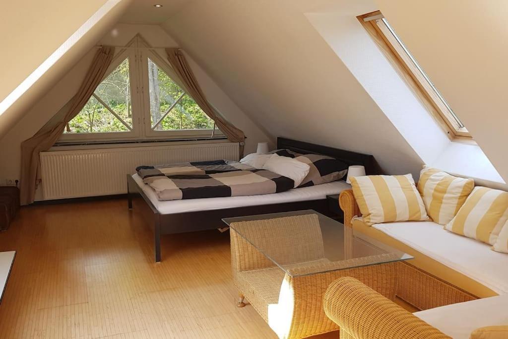 Dachwohnung Mit Wasserblick Und Eigenem Bootssteg Берлин Екстериор снимка