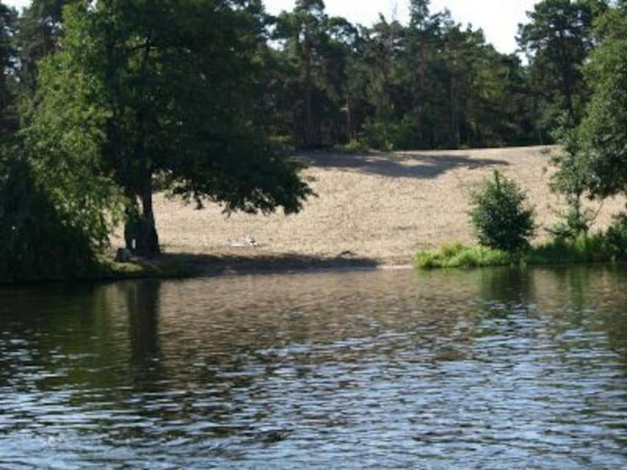 Dachwohnung Mit Wasserblick Und Eigenem Bootssteg Берлин Екстериор снимка
