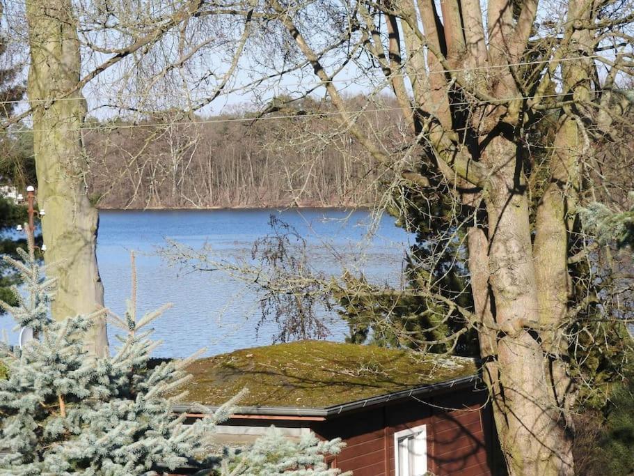 Dachwohnung Mit Wasserblick Und Eigenem Bootssteg Берлин Екстериор снимка